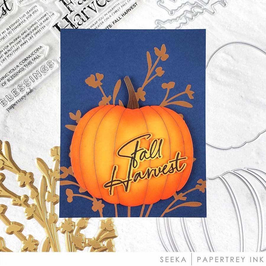 This is Big Sentiments: Fall Harvest Stamp Set