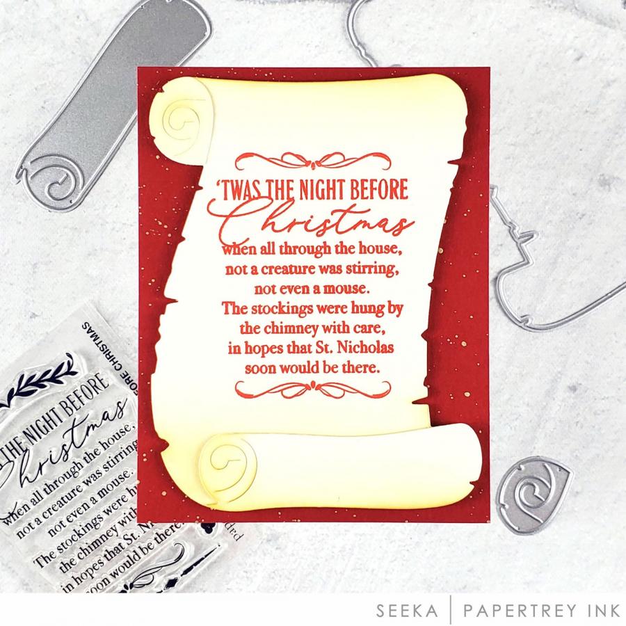 Twas the Night Before Christmas Mini Stamp Set