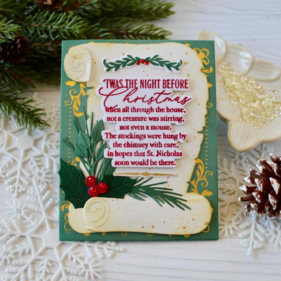 Twas the Night Before Christmas Mini Stamp Set