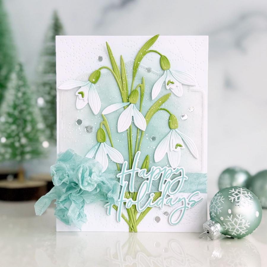 This is Big Sentiments: Happy Holidays Stamp Set
