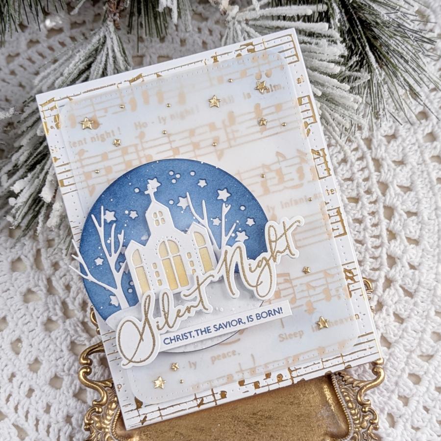 This is Big Sentiments: Silent Night Stamp Set