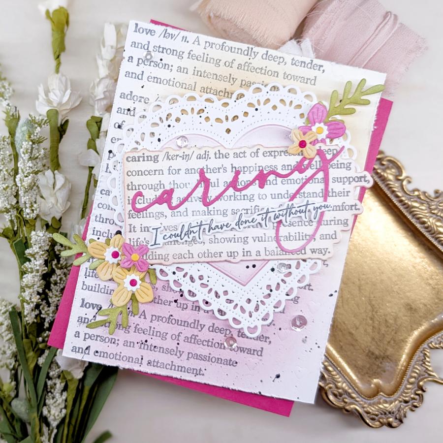 This is Big Sentiments: Definitions of Love Stamp Set