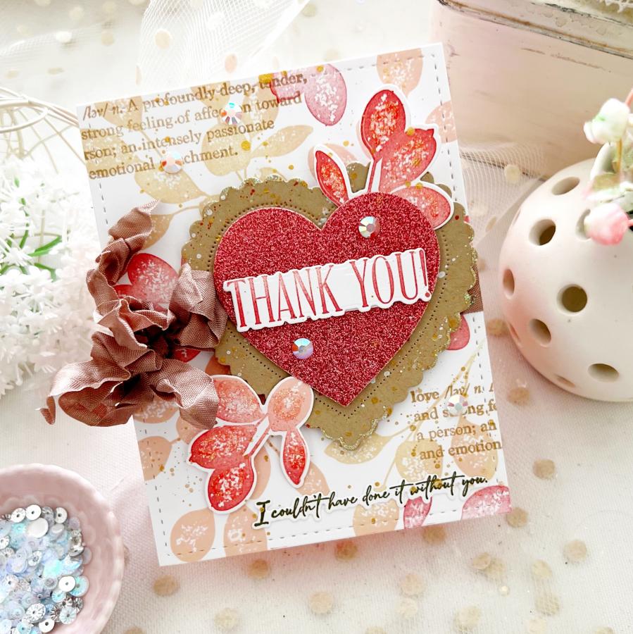 This is Big Sentiments: Definitions of Love Stamp Set