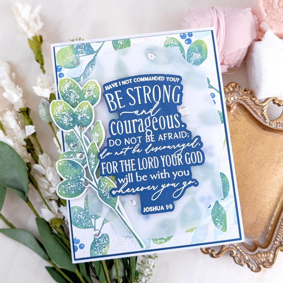 Reflections: Joshua 1 Mini Stamp Set
