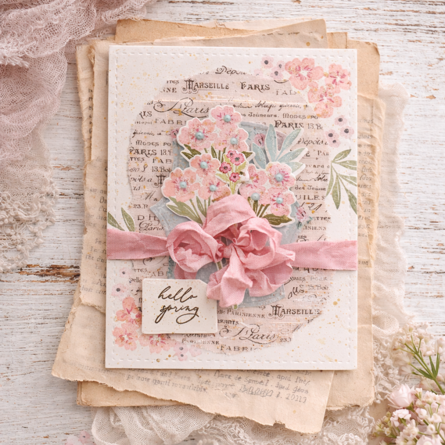 Basket of Blooms Stamp Set