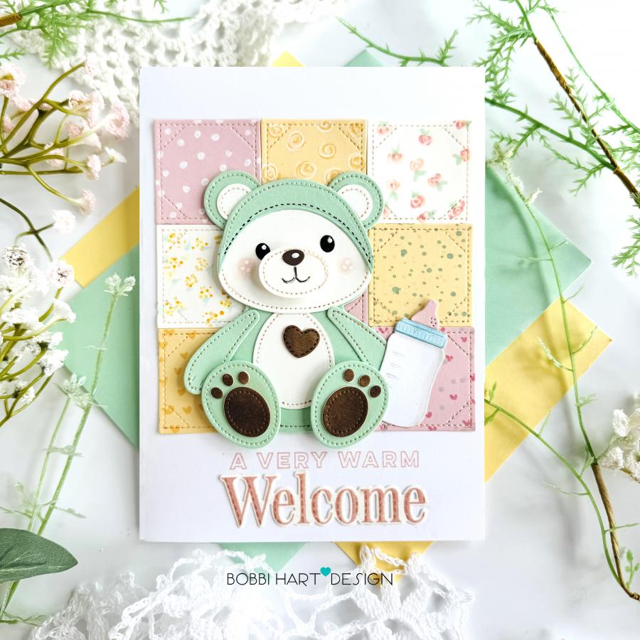 This is Big Sentiments: Welcome Stamp Set