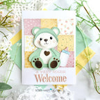 This is Big Sentiments: Welcome Stamp Set