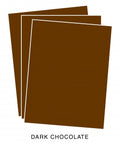 Perfect Match Dark Chocolate Premium Cardstock (50 Sheets)