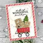 Holiday Wagon Stamp Set + Die Bundle