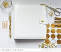 Moments Inked: Binder - White