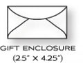Paper Basics - 4 1/4" x 2 1/2" White Envelopes (20)