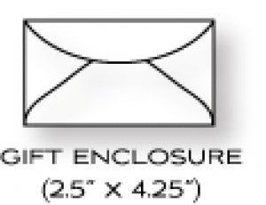Paper Basics - 4 1/4" x 2 1/2" Kraft Envelopes (20)
