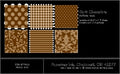Dark Chocolate Pattern Pack (36 sheets)