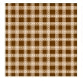 Dark Chocolate Gingham Individual Pattern Sheets (18 sheets)