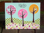 Papertrey Ink - Trendy Tree Tops Die Collection (set of 4)