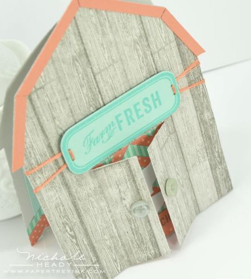 Papertrey Ink - Shape Up Series: Barn