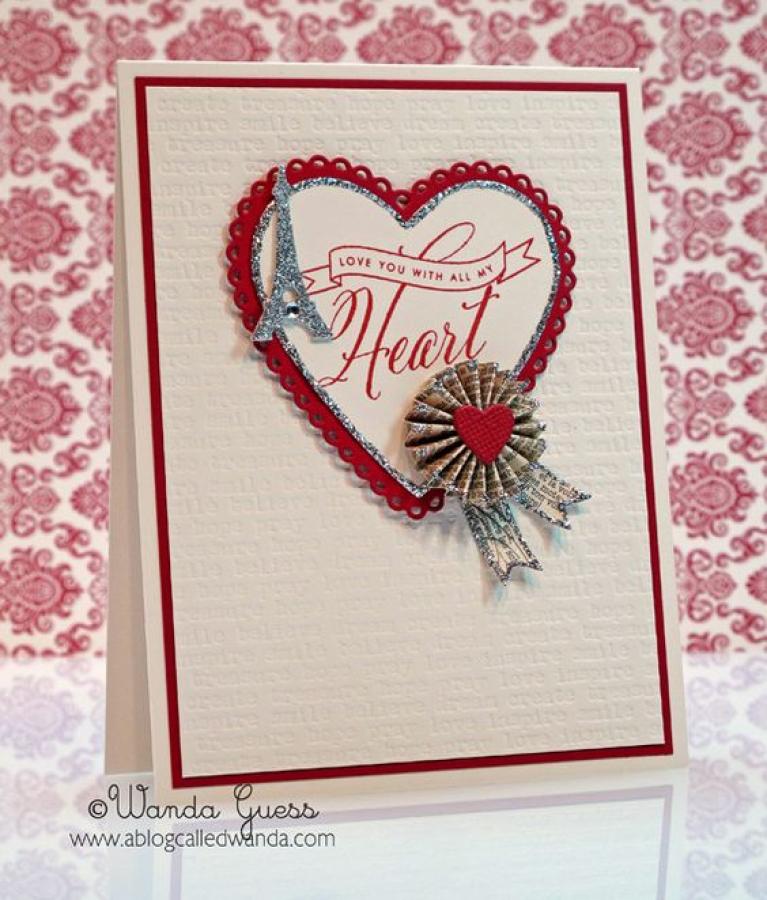 Papertrey Ink - Limitless Layers: 2 1/4" Hearts Die Collection (set of 5)
