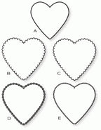 Papertrey Ink - Limitless Layers: 2 1/4" Hearts Die Collection (set of 5)