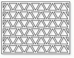 Papertrey Ink - Cover Plate: Triangles Die