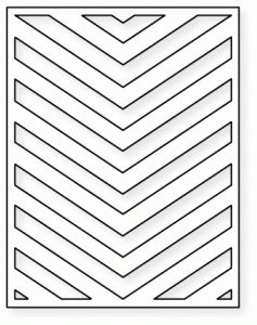 Papertrey Ink - Cover Plate: Center Stage Die