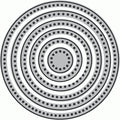 Papertrey Ink - Stitched Circles Die