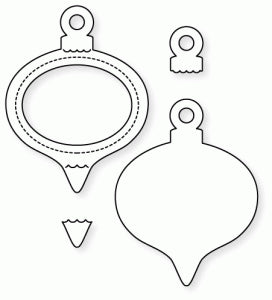 Papertrey Ink - Shaker Shapes: Ornament Die