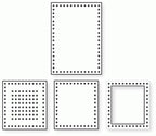 Papertrey Ink - Stitched Frame Collection Die