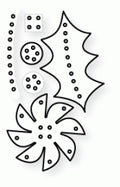 Papertrey Ink - Seasonal Stitching: Holly Die