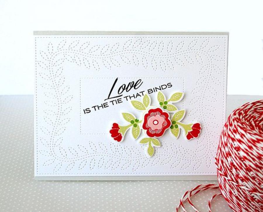 Papertrey Ink - Cover Plate: Stitched Die