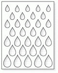 Papertrey Ink - Cover Plate: Rainy Day Die