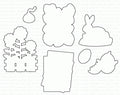 Papertrey Ink - Friendship Jar Spring Fillers Die