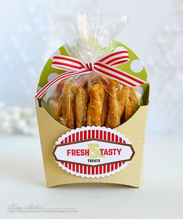 Papertrey Ink - Favor It: Fry Box Die