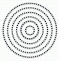Papertrey Ink - Stitched Circles: Holes Die