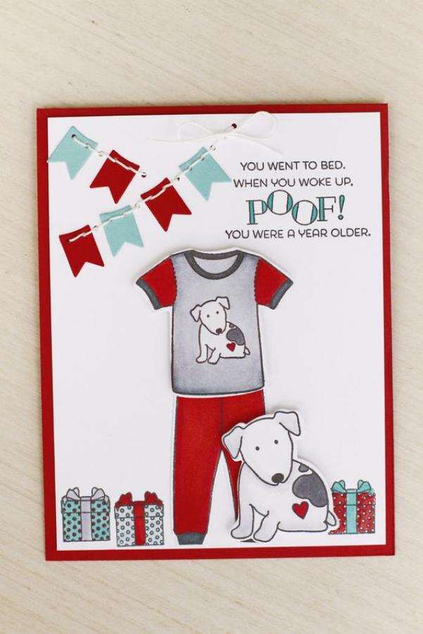 Papertrey Ink - Hoopla: Stitched Banners Die