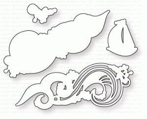 Papertrey Ink - What the Doodle: Waves Die