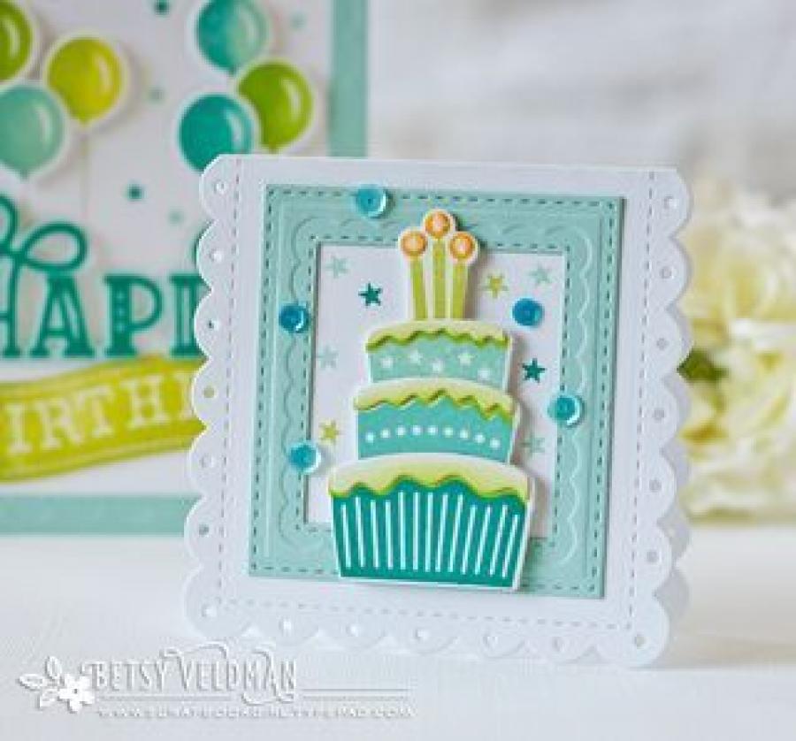 Papertrey Ink - Paper Clippings: Birthday Details Die