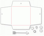 Papertrey Ink - Traveler's Journal: Envelope Die