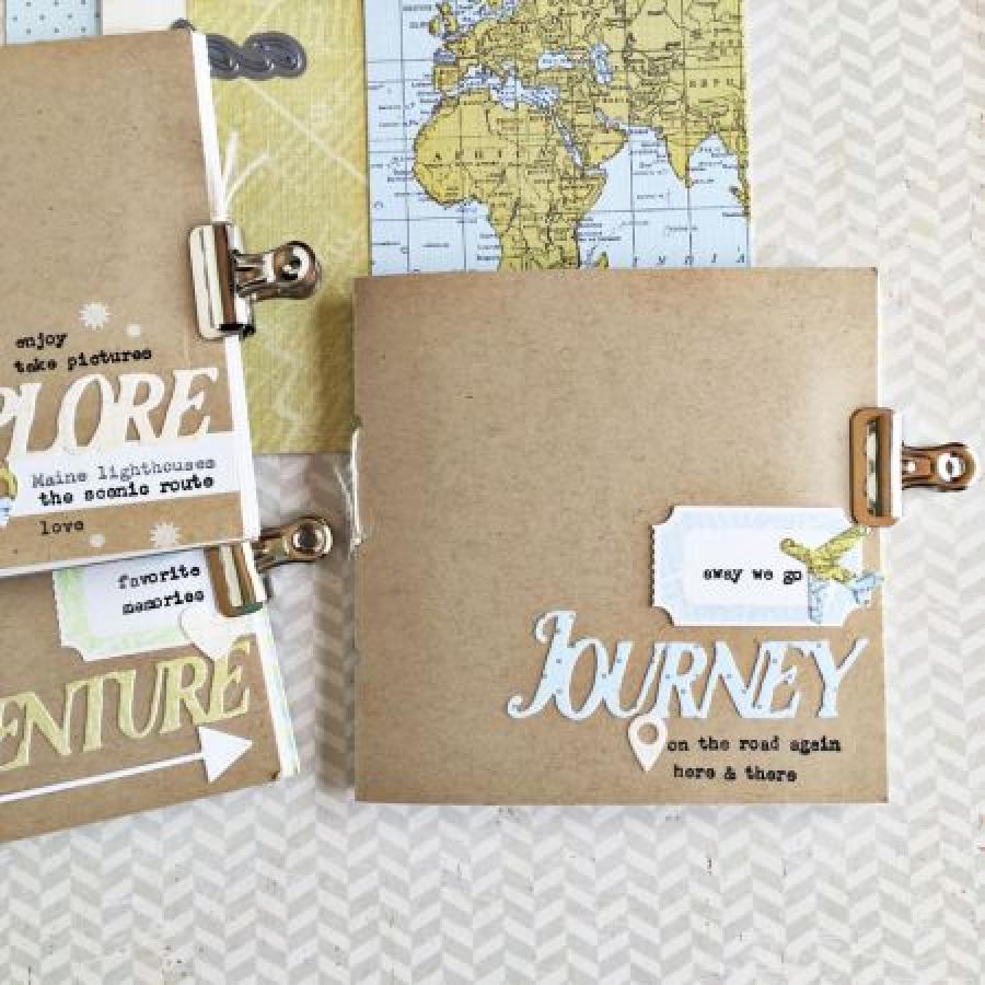 Papertrey Ink - Traveler's Journal: Outer Cover Die