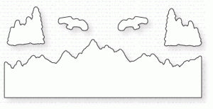 Papertrey Ink - Mountain Majesty Die