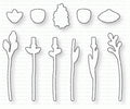 Papertrey Ink - Simple Stems Die