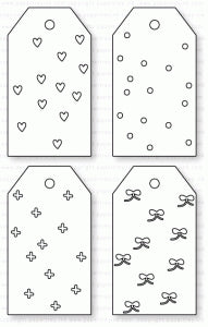Papertrey Ink - Pitter Patterns Tags Die