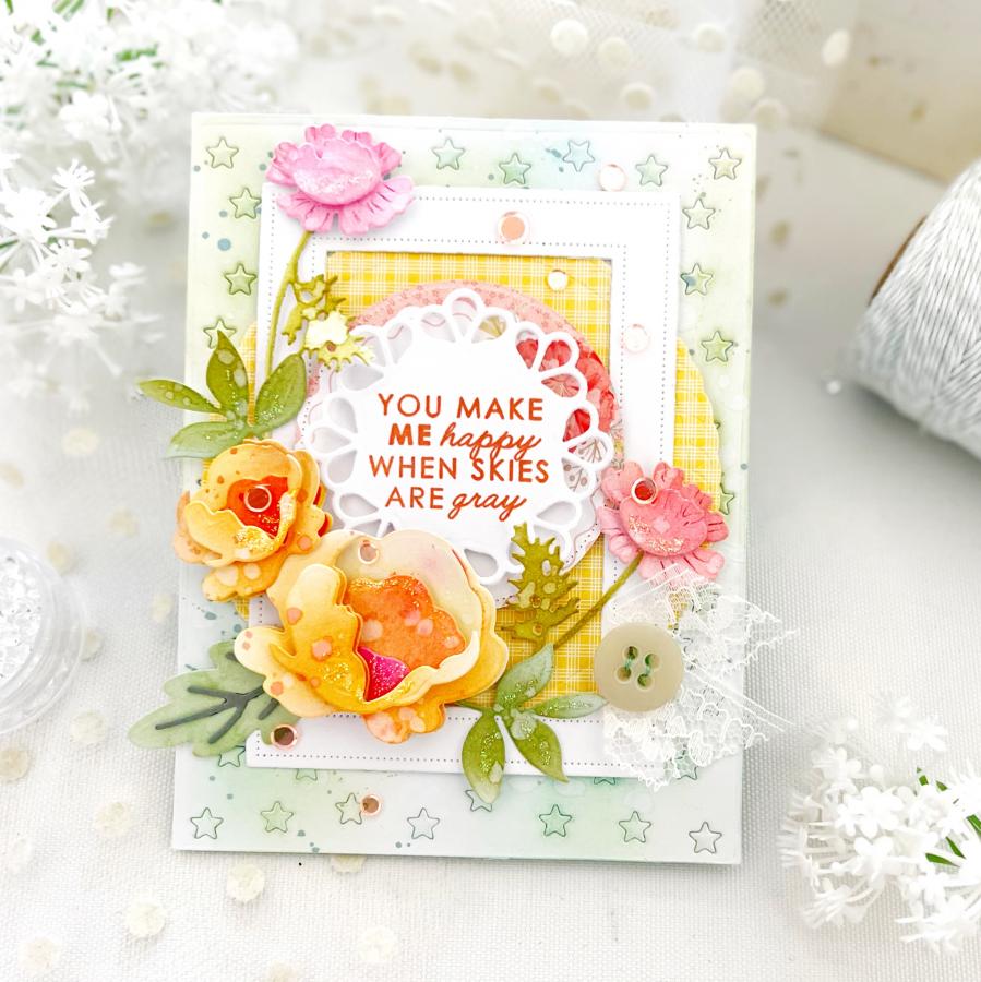 Tag Creations: Blooming Indulgence Die