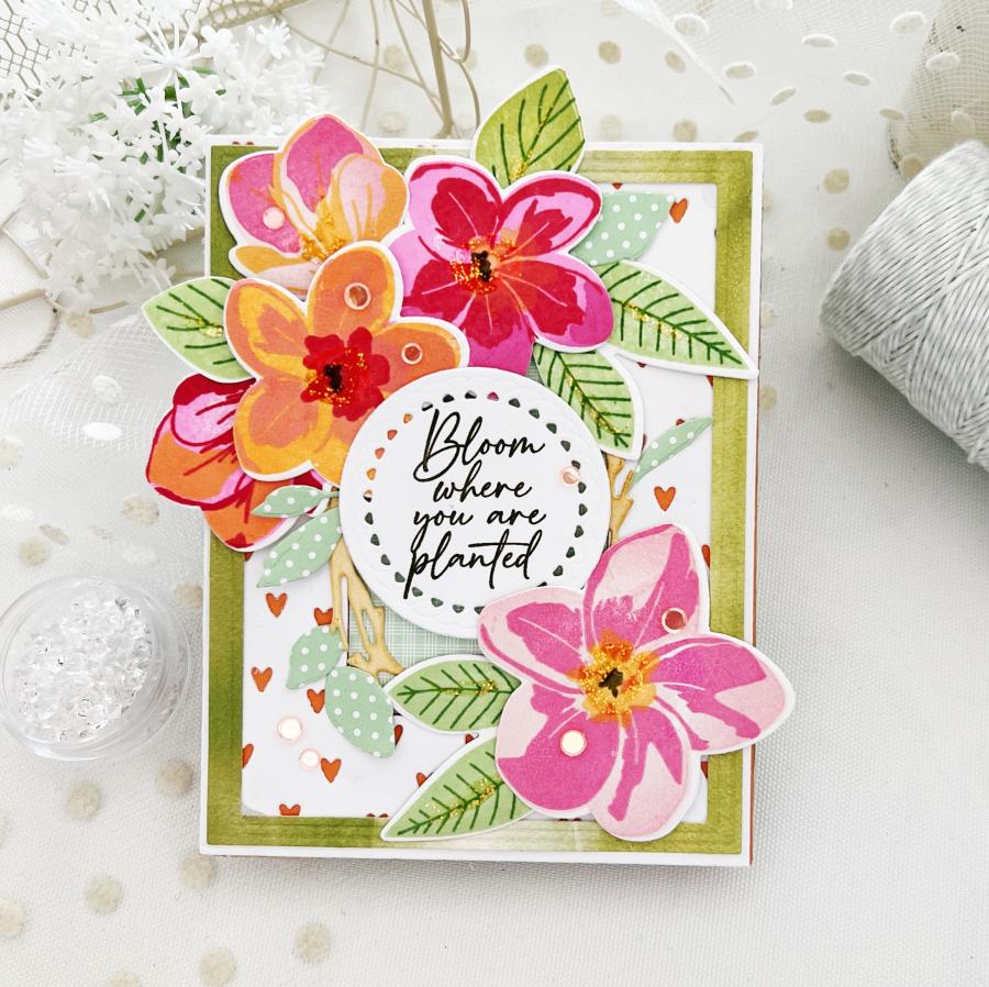 Border Bling: Skinny Embossed Frame Die