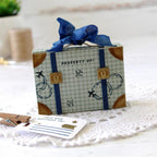 Vintage Travel Suitcase Die