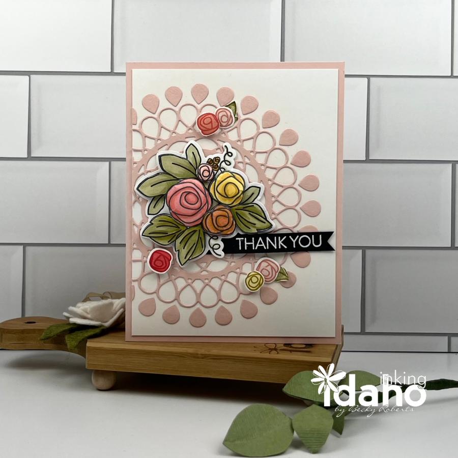 Thank You Florals Die