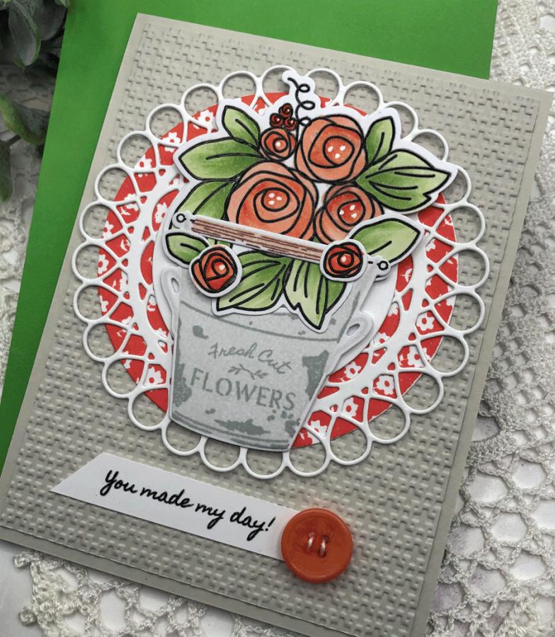 Thank You Florals Die