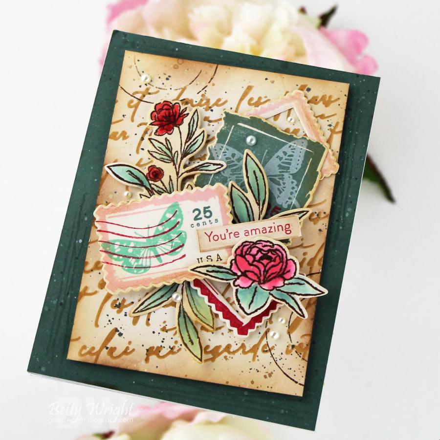 Vintage Postage Die