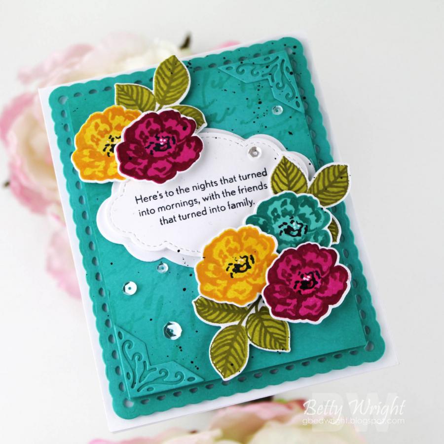 Vintage Blooms Die