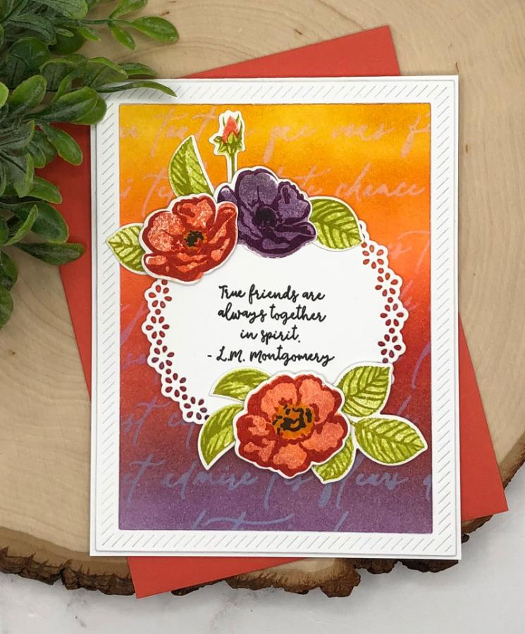 Vintage Blooms Die