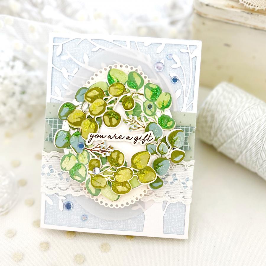 Cover Plate: Wispy Tree Die